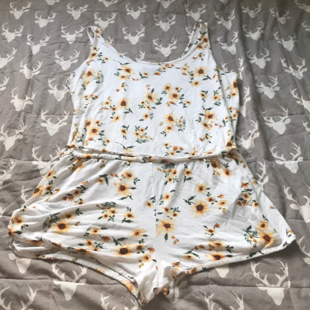 Sunflower Romper